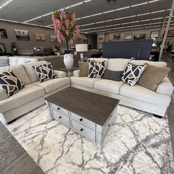 2 PC SOFA AND LOVESEAT