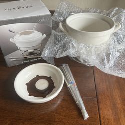 Godinger Silver Art Co. 6 Piece Fondue Set