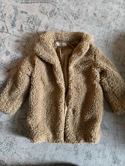 H&M kids teddy Peacoat