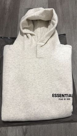 Essential Fear Of God Hoodie Light Oat