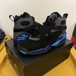Air Jordan 8 Aqua Size 6.5 