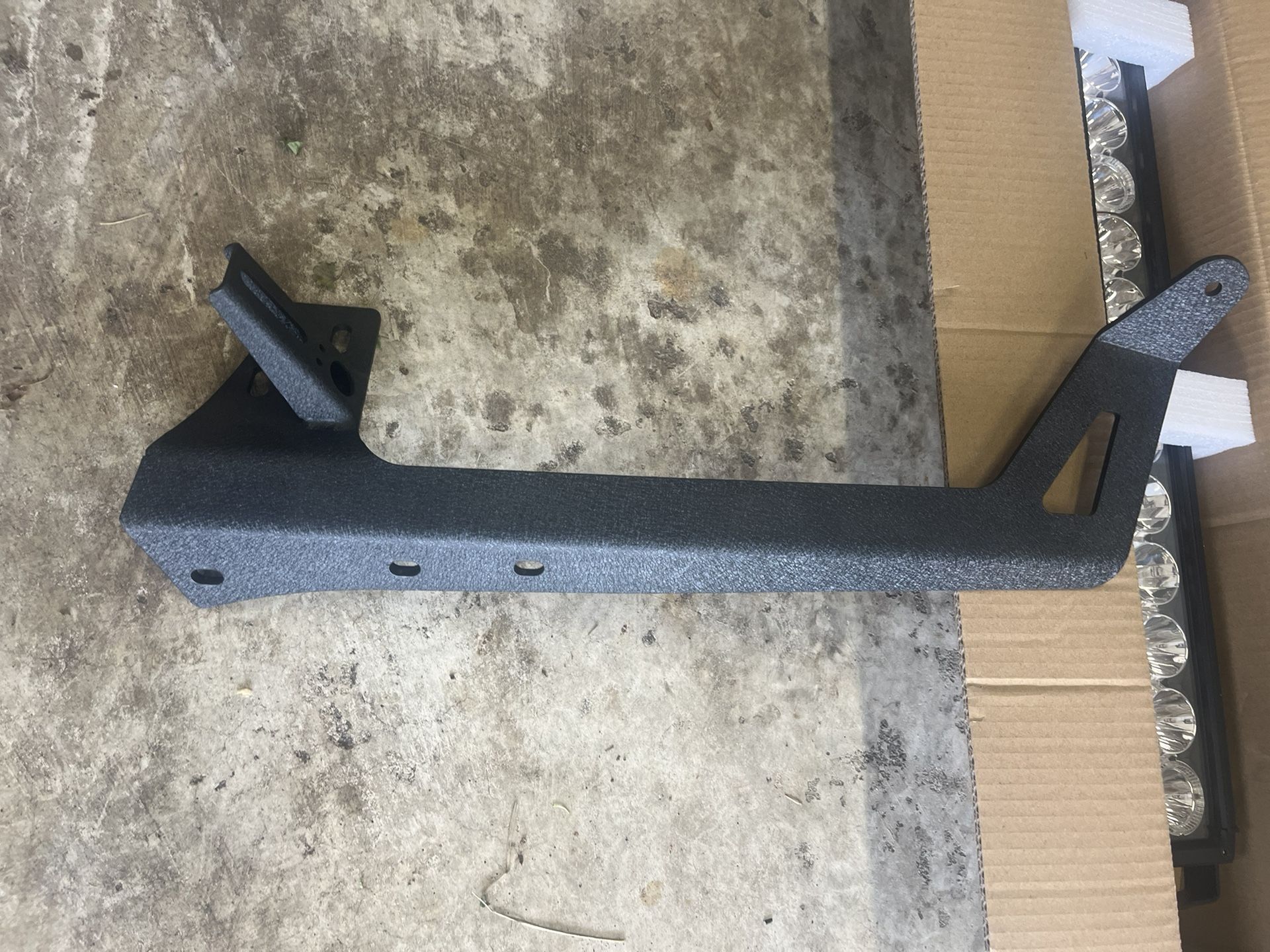 Jeep 50inch Light Bar With Amber Lights