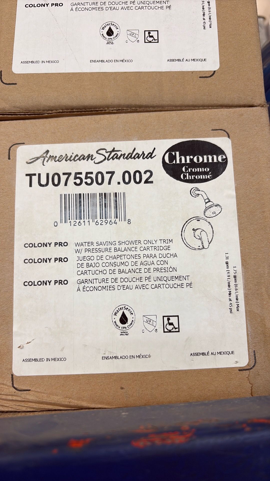American Standard shower trim kits and tub shower kits