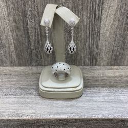 Earrings And Ring Set Sterling Silver 925