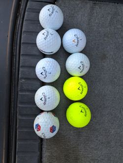 Callaway 2 Golf Balls Used