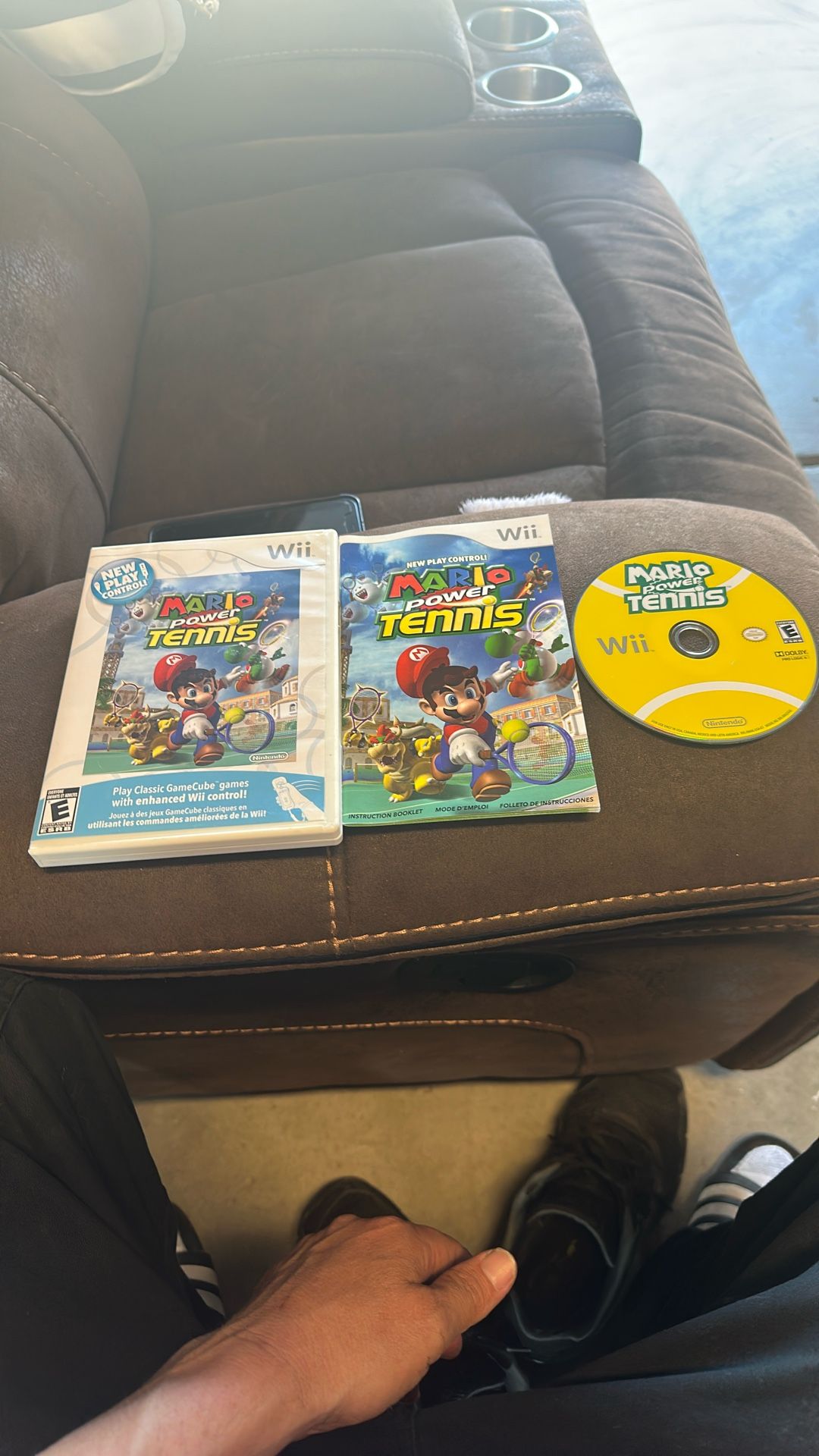 Wii Mario Power Tennis