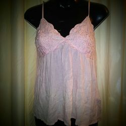Abercrombie & Fitch V-neck Spaghetti Strap Blouse
