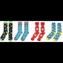 Nintendo Socks:  Size Men’s 8-12