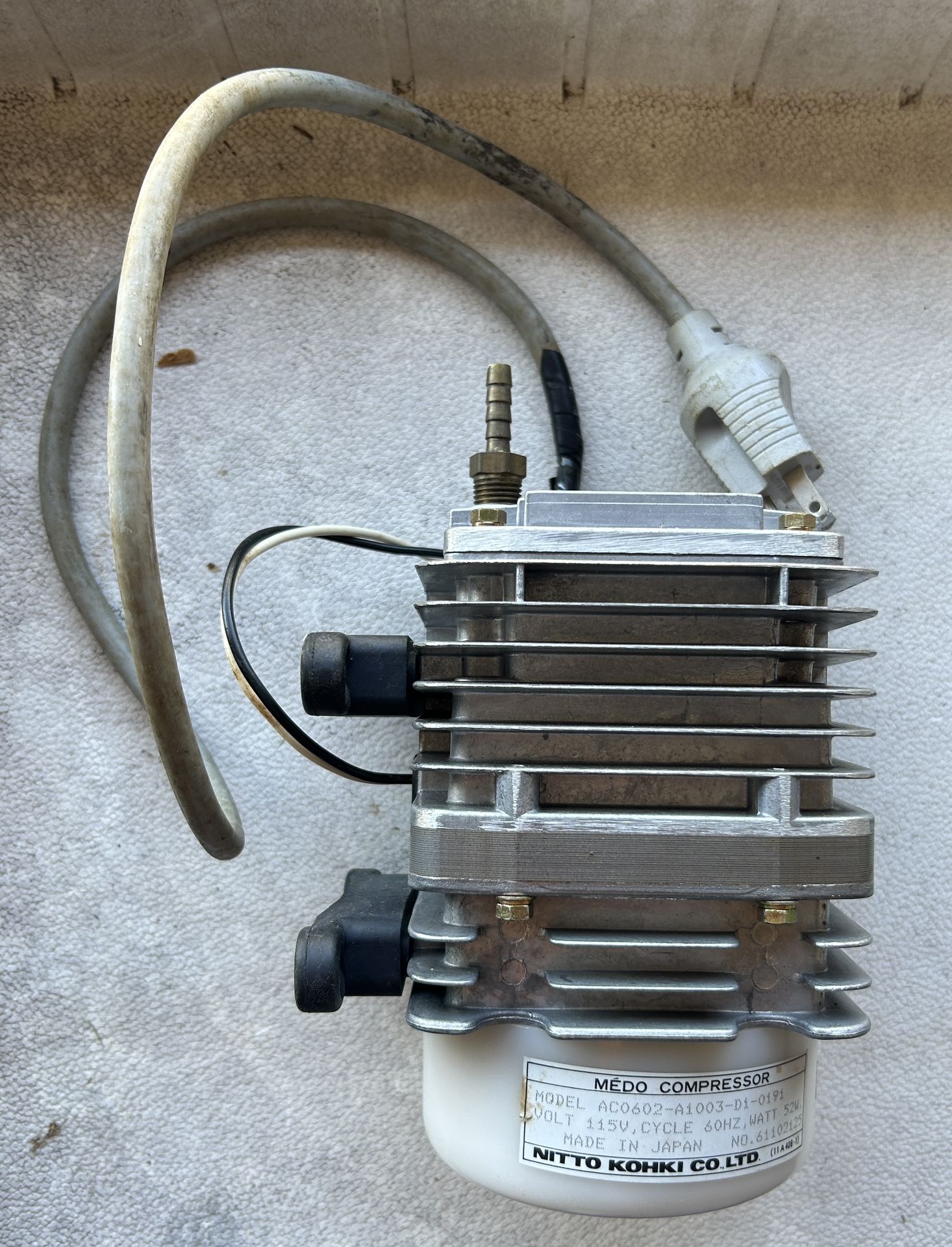 120 V 50/60 HZ Thermally Protected Compressor