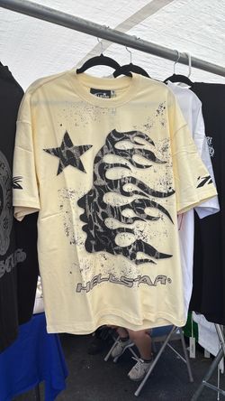 Hellstar Graphic T-Shirt Cream