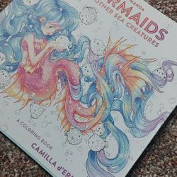 Pop Manga Mermaids Coloring Book