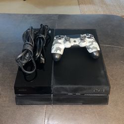 Playstation 4 One Control, Power Cord And HDMi Cable