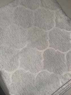 White And Silver Black Out Curtains