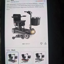 Motorized Scooter (New)