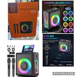 Karaoke Machine, Portable Bluetooth MS75