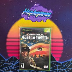 Conflict: Desert Storm (Microsoft Xbox, 2002) IIB