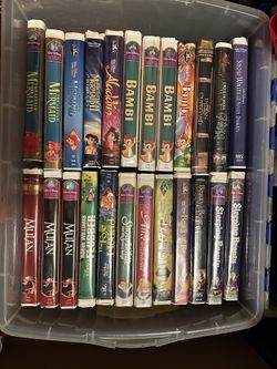 52 Disney VHS new and used