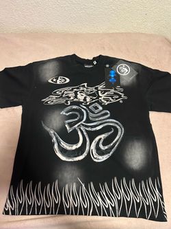 Hellstar Black Graphic T-Shirt with Tags