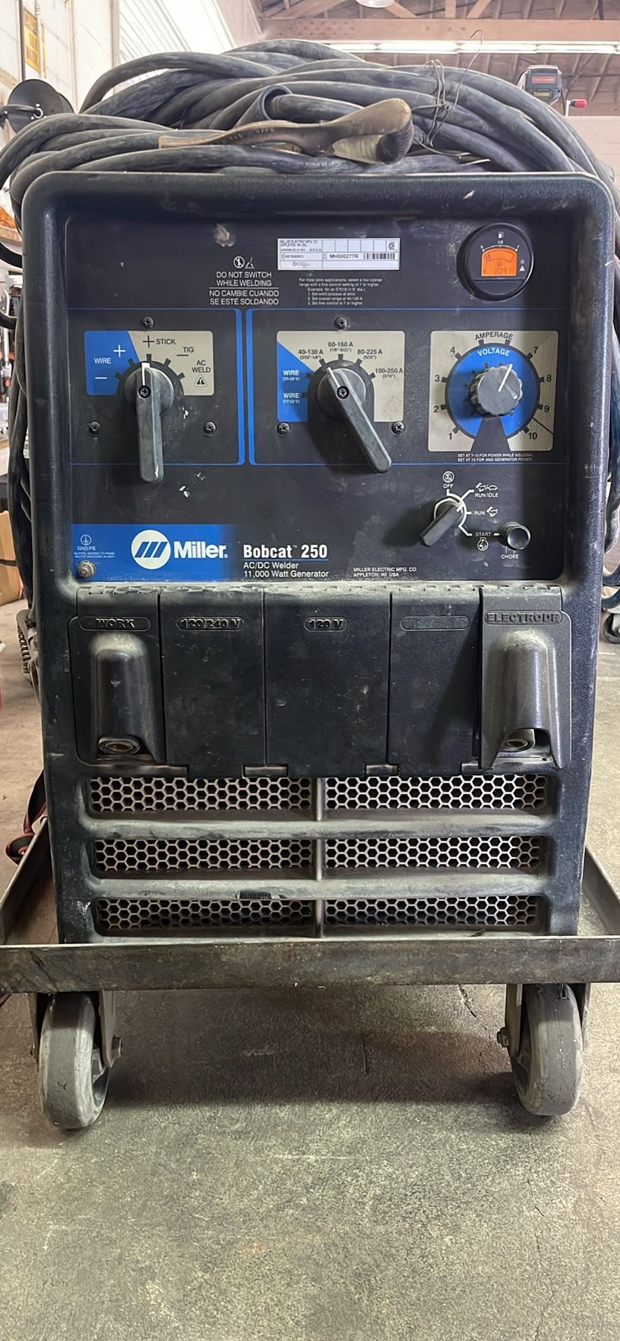 Miller Bobcat 250 Welder/Generator
