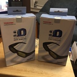 toshiba 3D glasses
