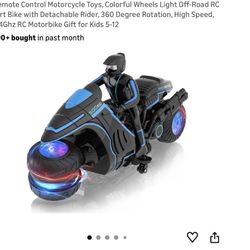Kids Motorcycle RC Toy 