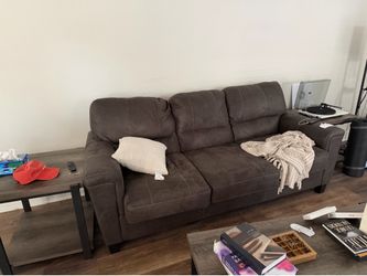 Leather couch