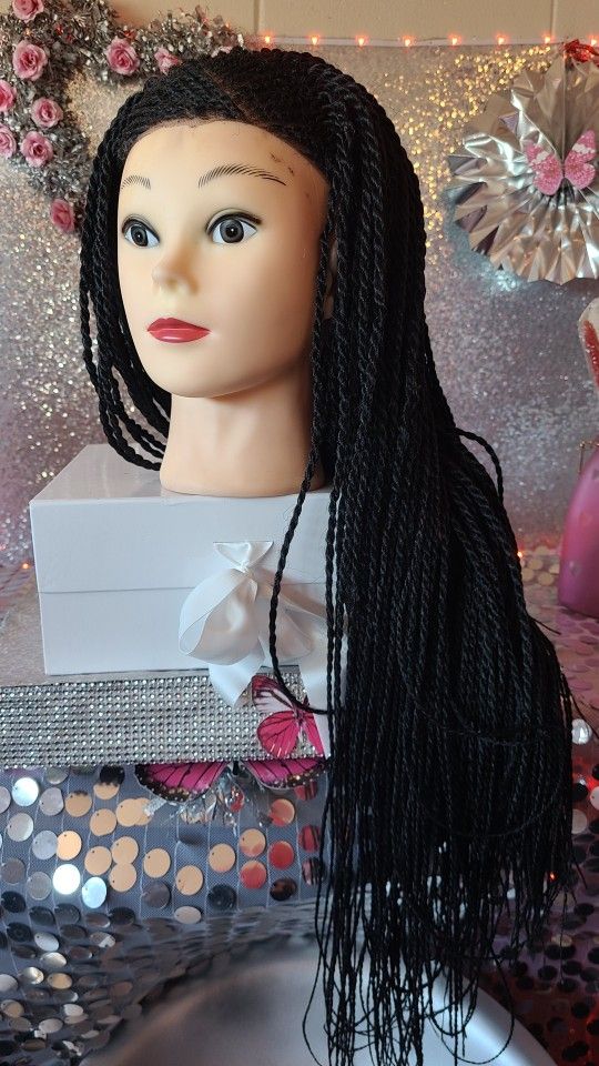 braided conrow wig