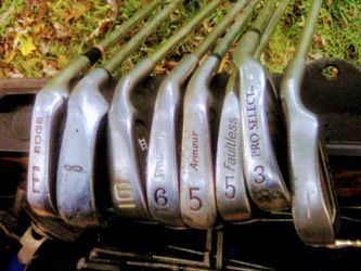 Assorted Golf Clubs