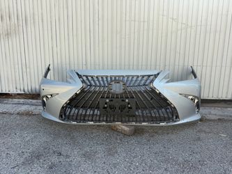 2019 2020 2021 2022 2023 2024 LEXUS ES300 // ES 300 // ES350 // ES 350// ES300h // FRONT BUMPER COVER USED ORIGINAL WITH GRILLE GRILL SHELL USED
