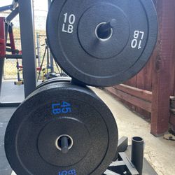 Bumper Olympic Weight Plates 
