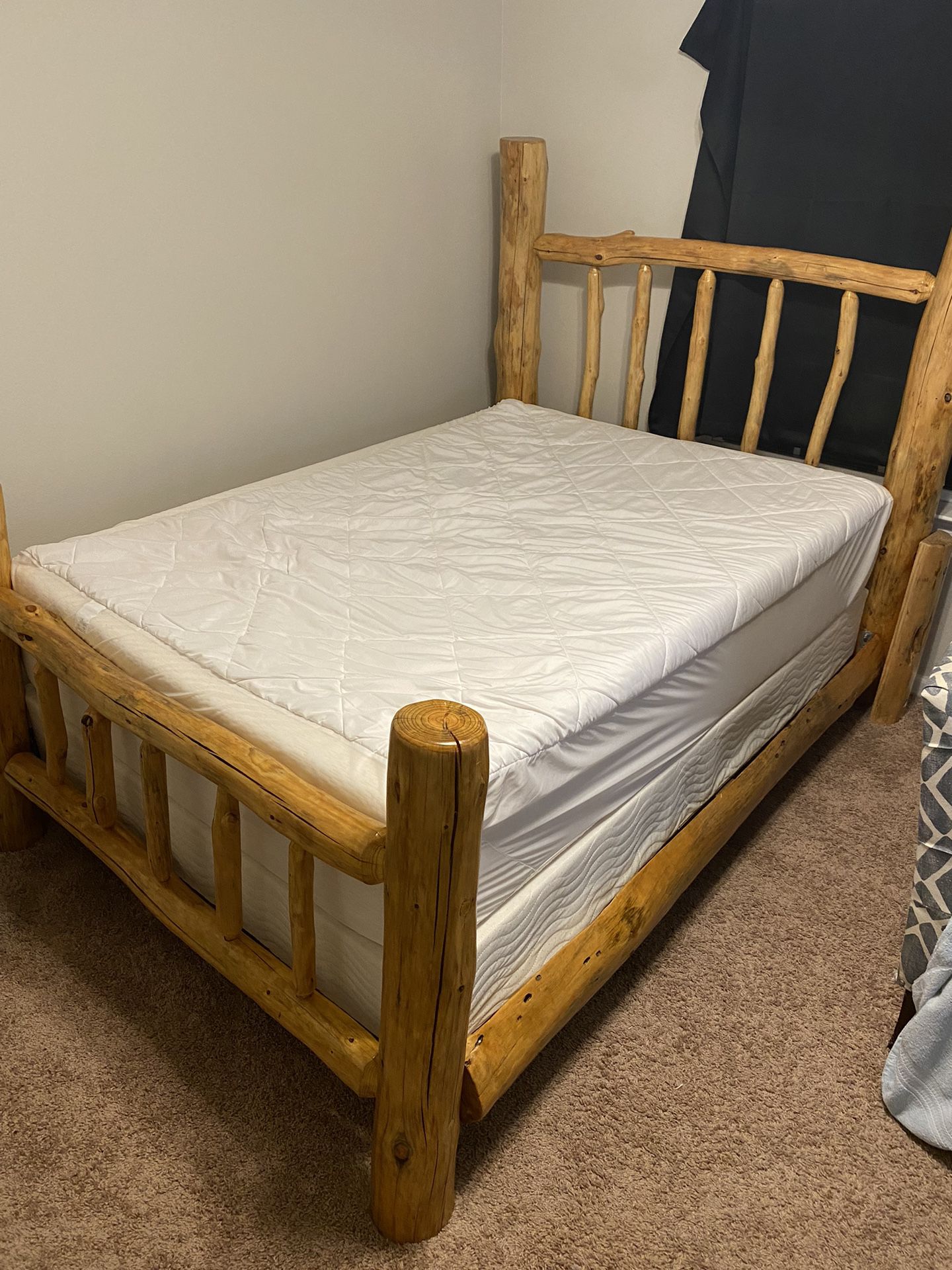 Full Size Custom Wooden Bed