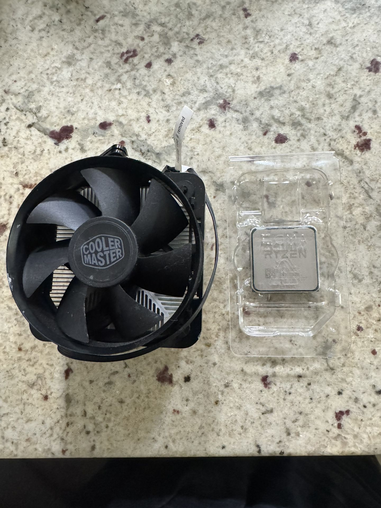 RYZEN 5 3600 - heat sink