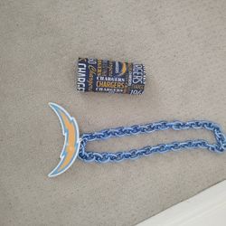 Chargers Necklace And Cup Cover