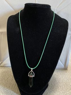Healing Crystal Stone Pendant Necklace 