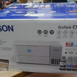 New Epson EcoTank ET-2980 Color All-in-One Wireless SuperTank Printer Copy Scan.