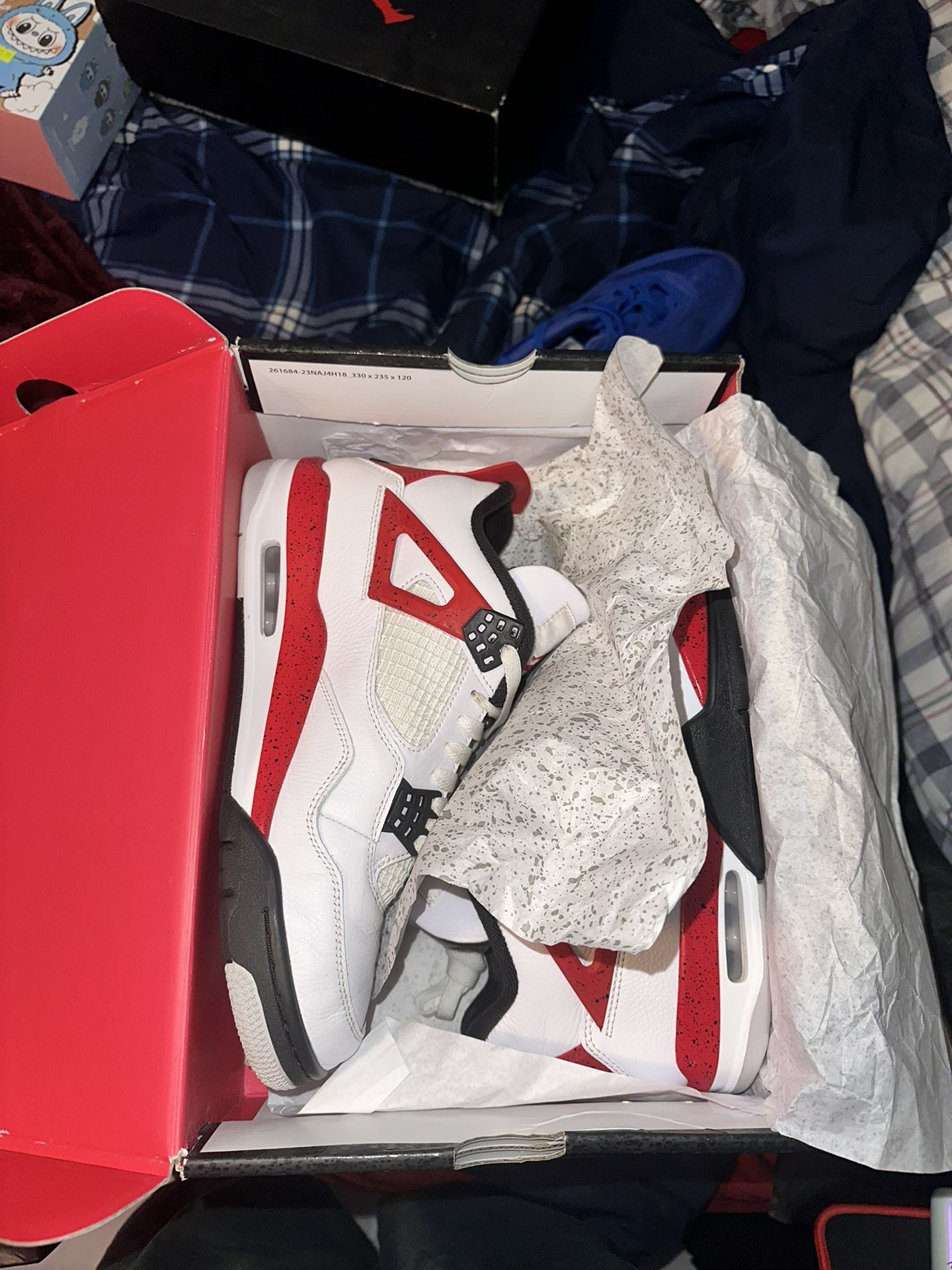 Jordan 4 Red Cement