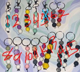 DIY Keychains You Can Ask What Color To Make. Ask Me What Number You Want To Buy $6
