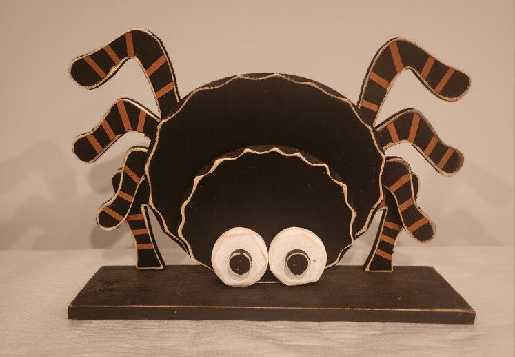 Halloween Wooden Spider