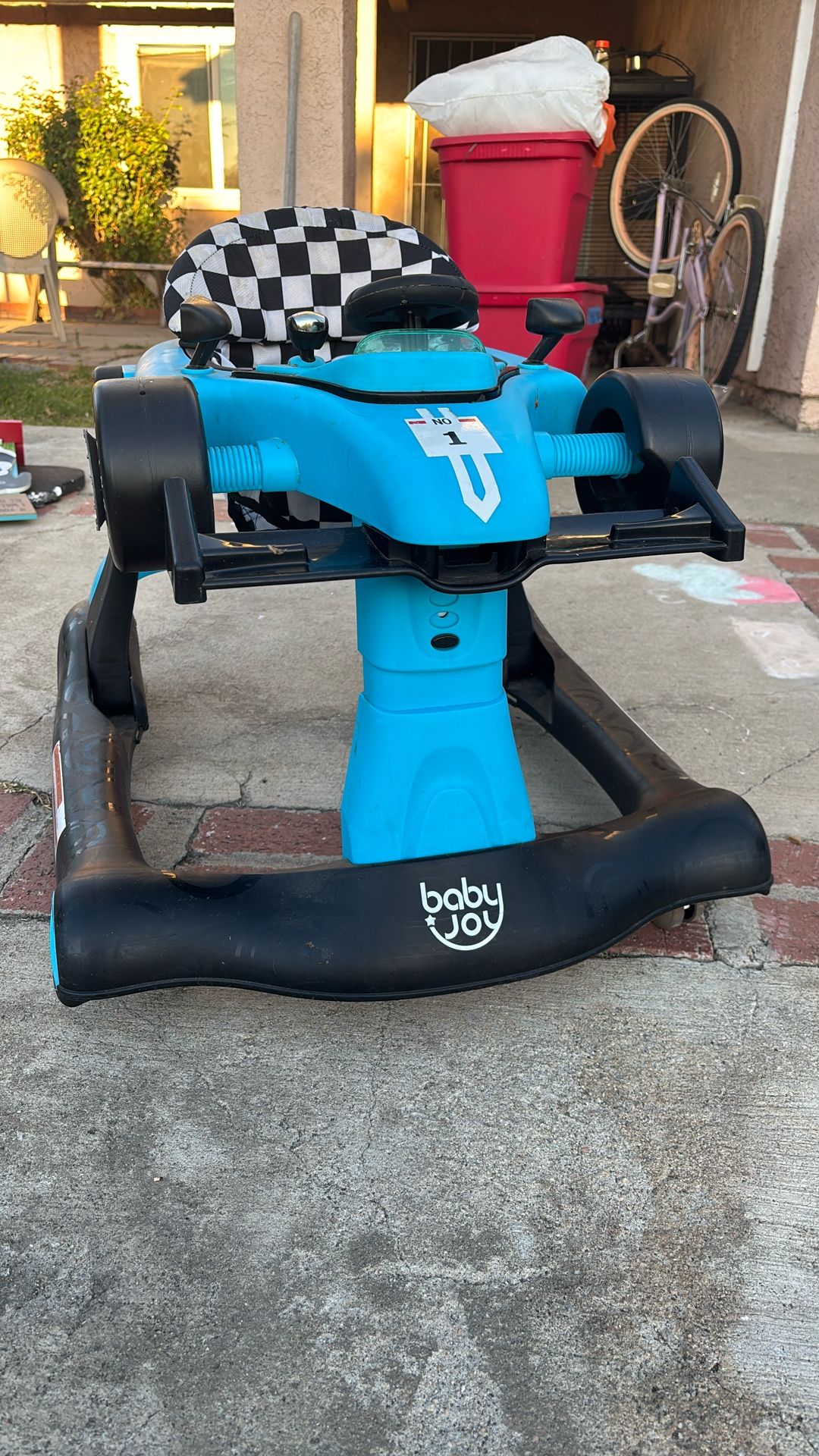 Boys Race Car Walker