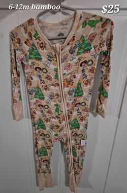 Toy Story Christmas Bamboo Baby Zippy 6-12M