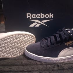 Puma Royal Blue Suede Shoes 