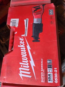 Milwaukee Sawzall $160 NEW NUEVO