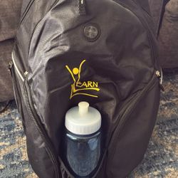 Free backpack with some school supplies