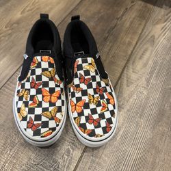 Girls Size 1 Vans shoes