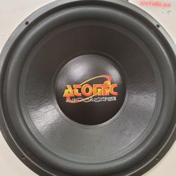 RARE 15INCH ATOMIC APOCALYPSE SERIES SUB USE FOR SHOWN ONLY EXCELLENT CONDITION 