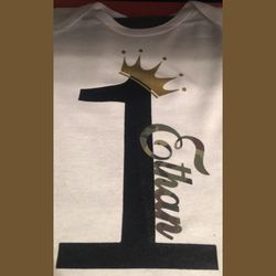Birthday Onesies customized