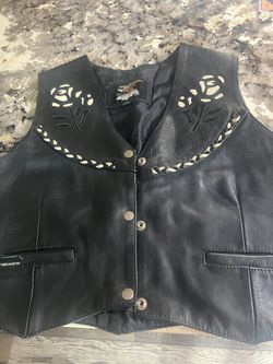 100% Leather Vest