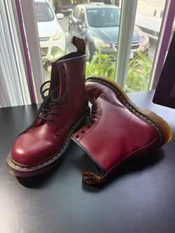 Dr. Martens 1460 Cherry Red Leather Boots