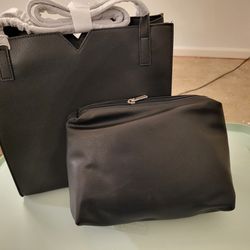 Pixie Mood black crossbody purse and insert set