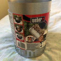 Weber Steel Chimney (BBQ Charcoal Starter)